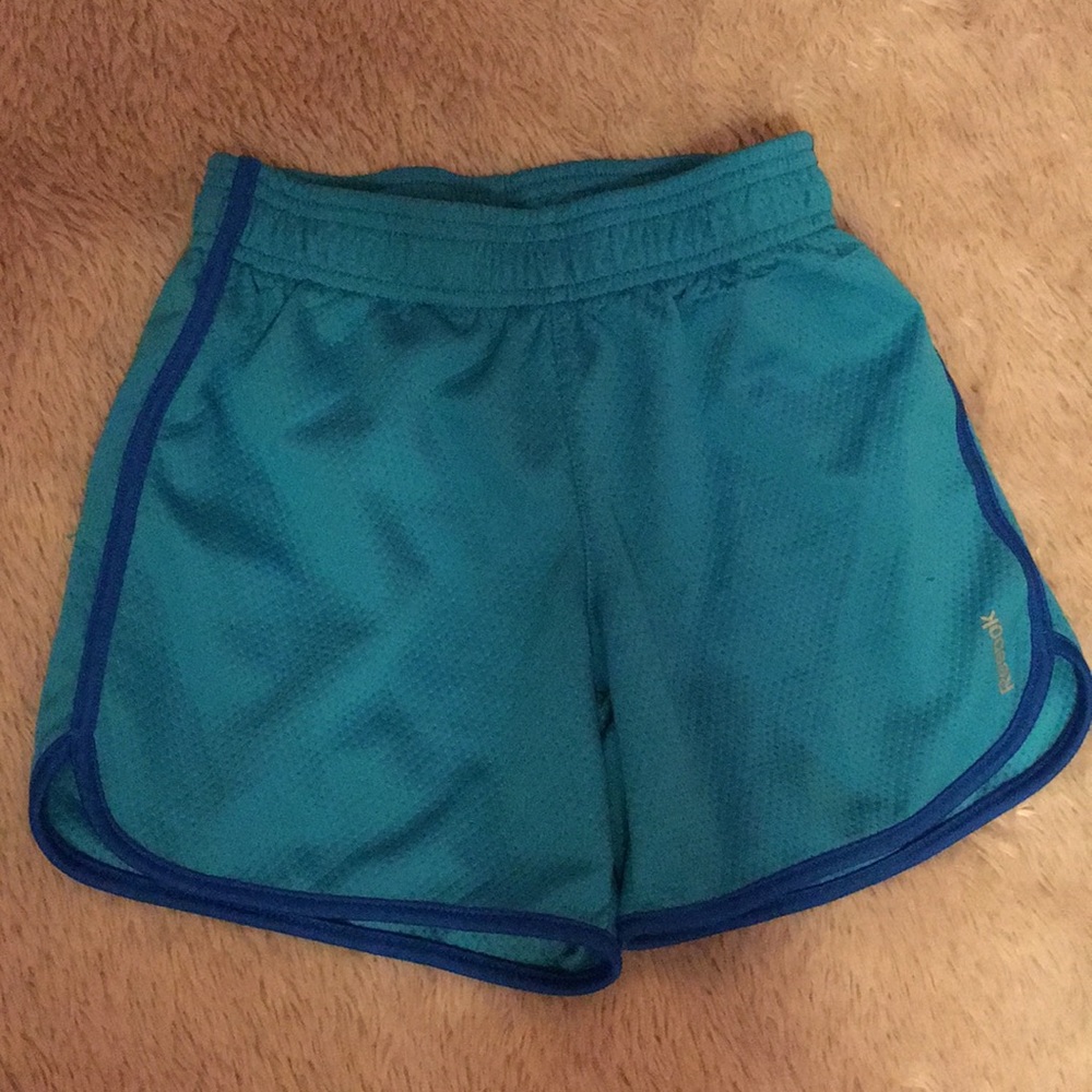 Girls teal athletic shorts